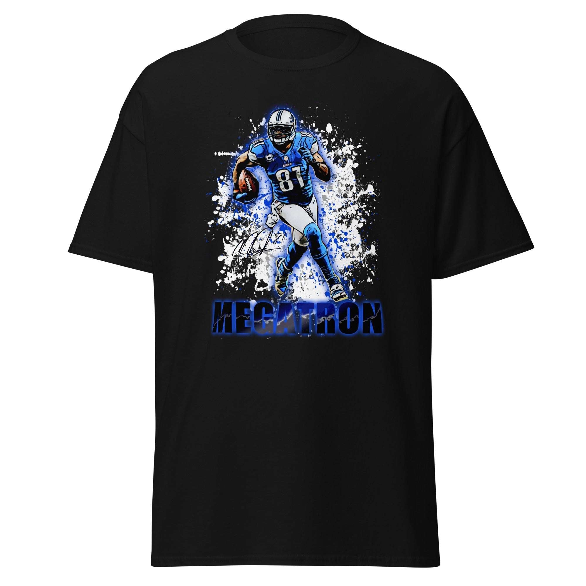 Calvin Johnson Classic Tee - Megatron Lions Football Jersey –  thenightmareinc