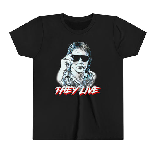 They Live -Youth Short Sleeve Tee