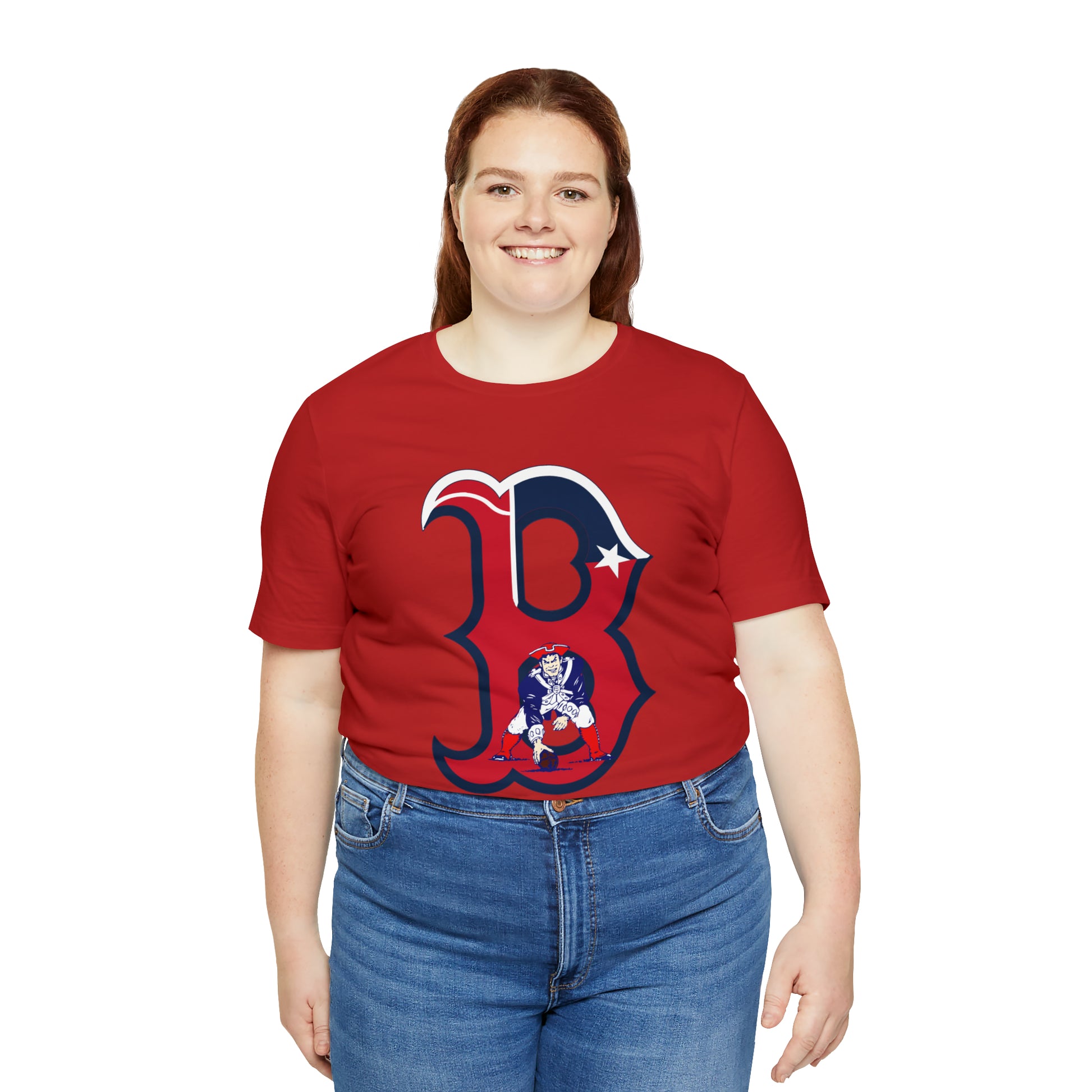 Boston Red Sox & Patriots Mash-Up T-Shirt - thenightmareinc