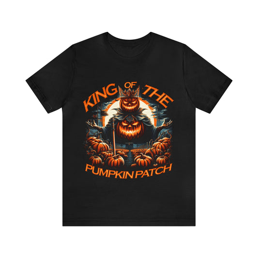 King of the Pumpkin Patch T-Shirt - Ruling the Halloween Realm