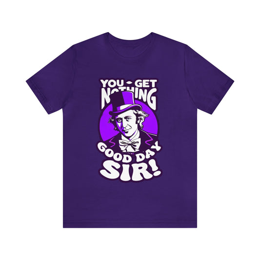 Willy Wonka T-Shirt - Good day sir