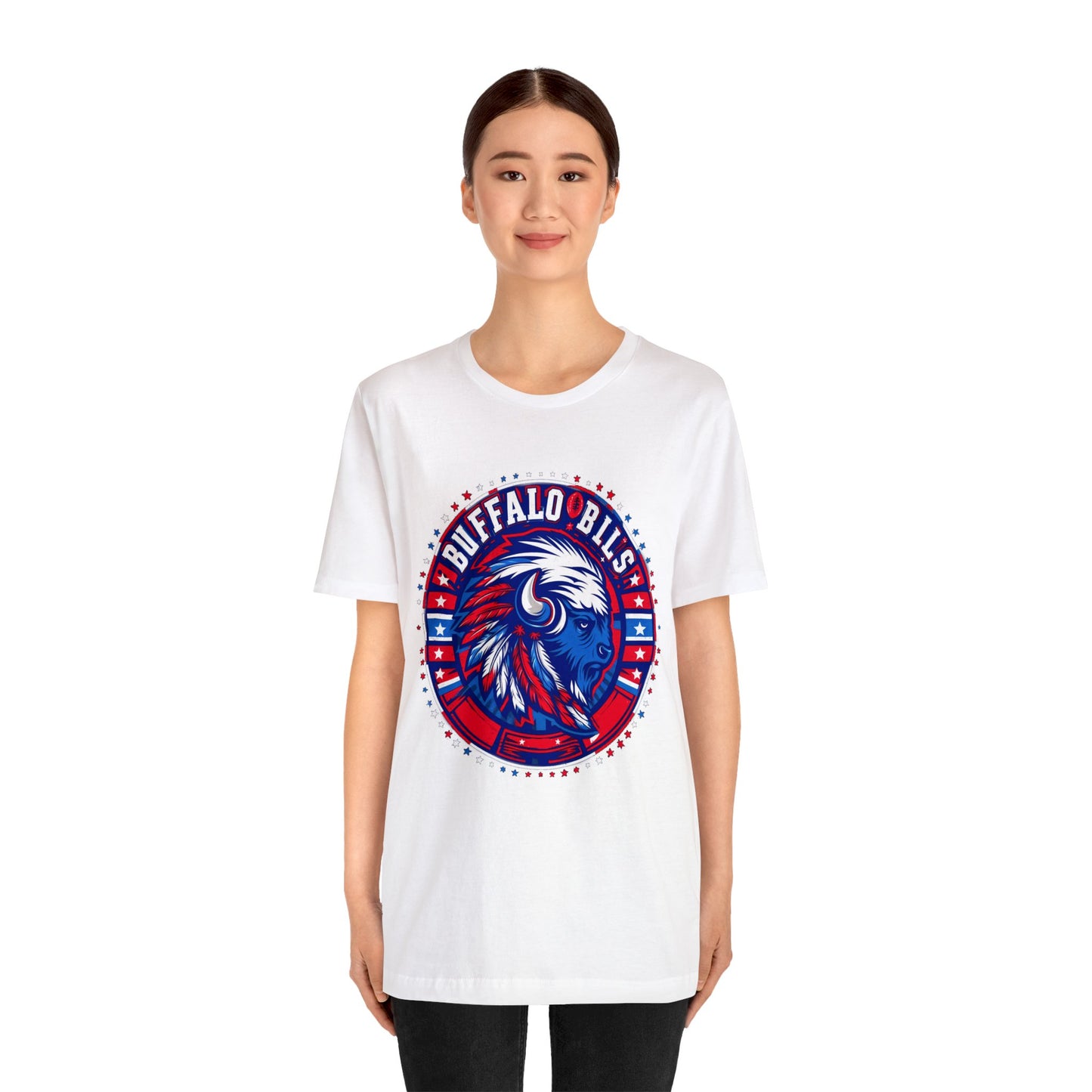 Buffalo Headdress Buffalo Bills T-Shirt - Show Your Team Spirit