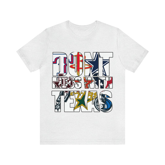 Texas Sports Mash-Up Tee - Don't Mess with Texas! - thenightmareinc