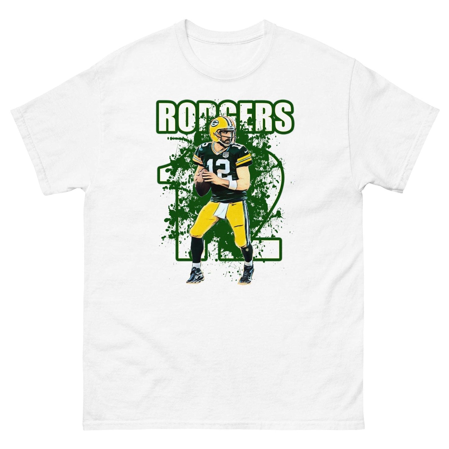 Aaron Rodgers Green Bay Packers Tee - thenightmareinc
