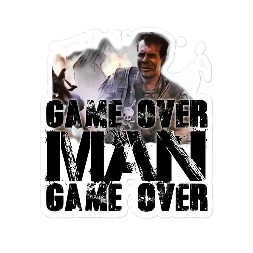 Game over man game over. - Sticker