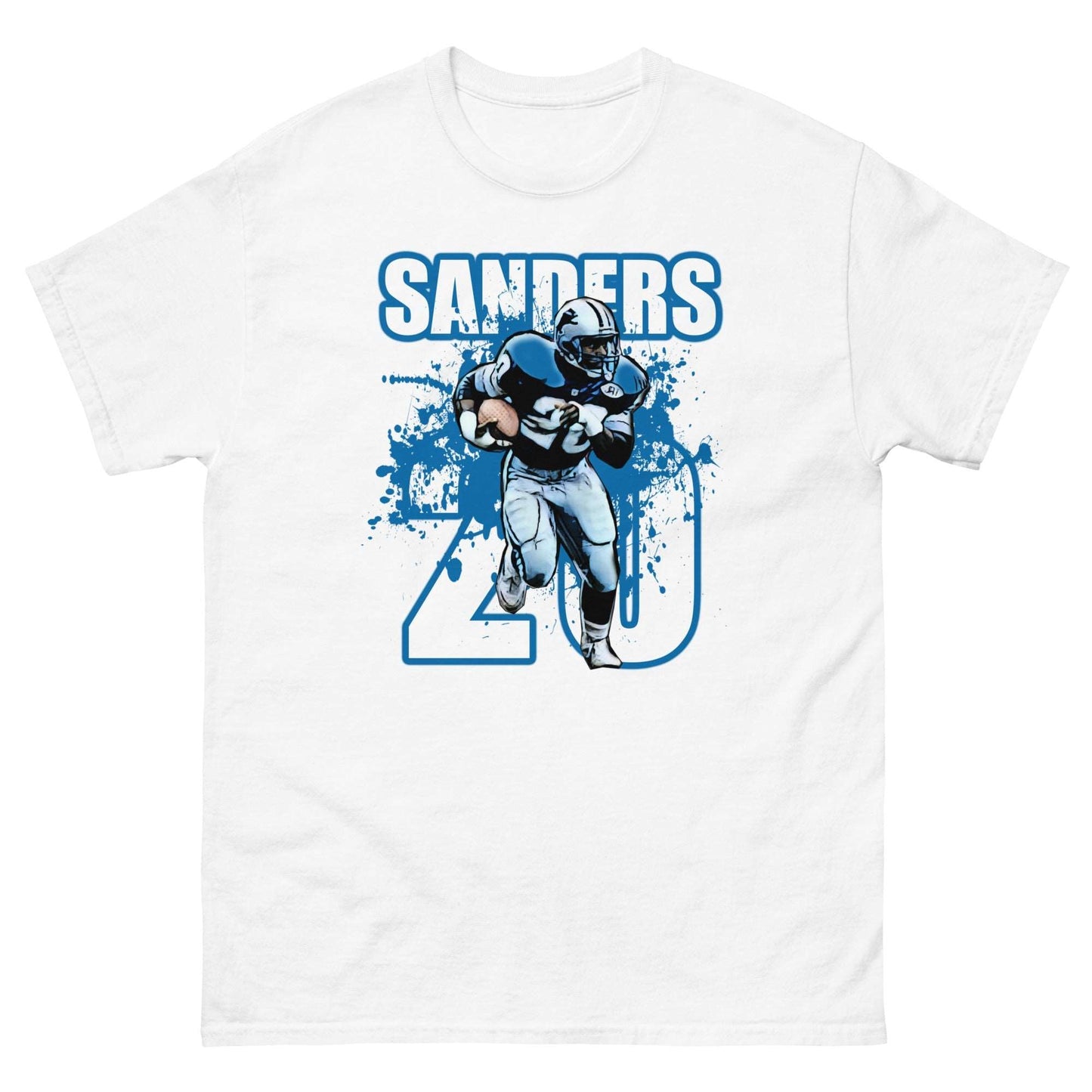 Barry Sanders - NFL Football Icon Tee - thenightmareinc