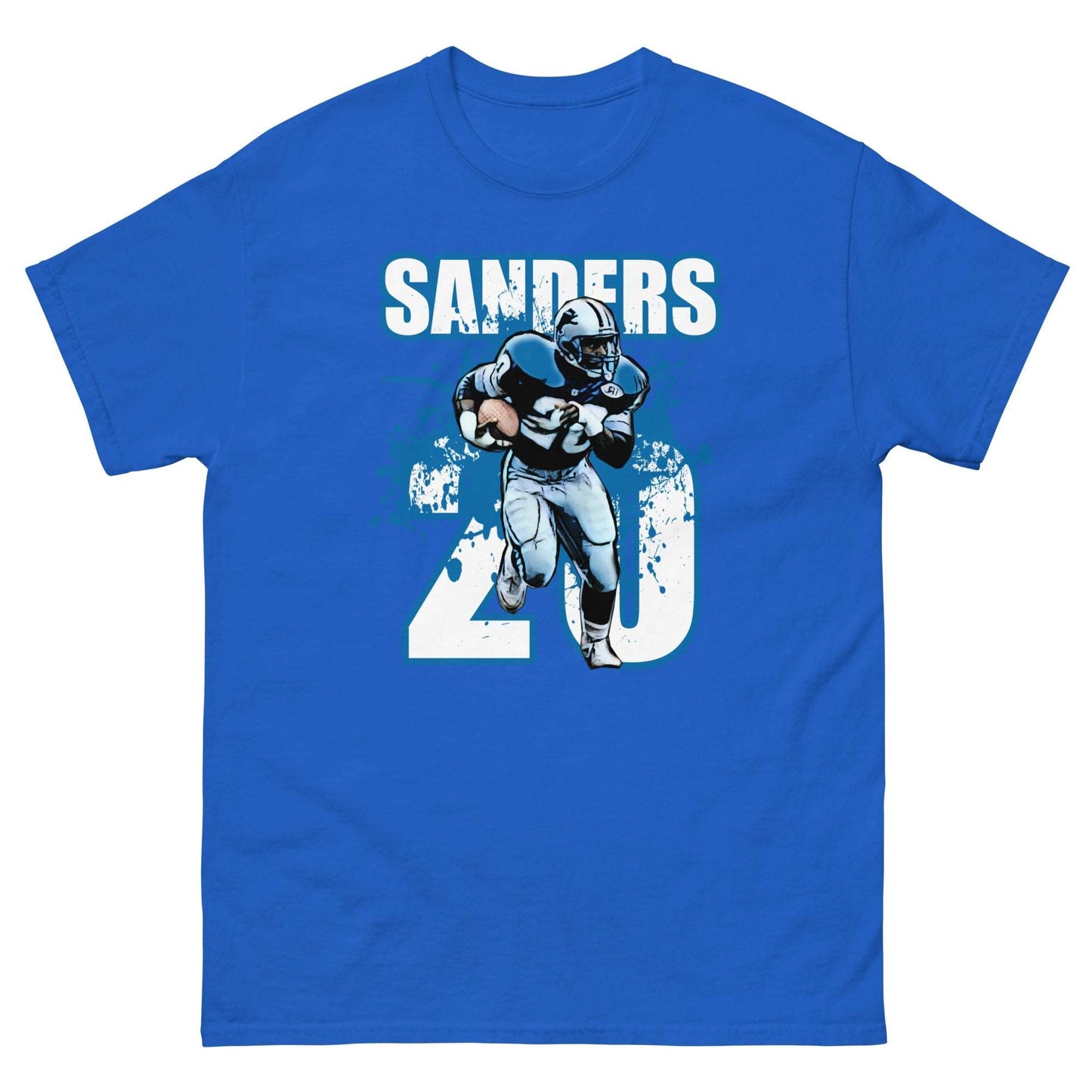 Barry Sanders - NFL Football Icon Tee - thenightmareinc