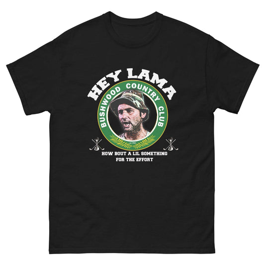 Caddyshack T-Shirt - Carl Spackler Hey Lama - Golf Comedy Shirt - thenightmareinc