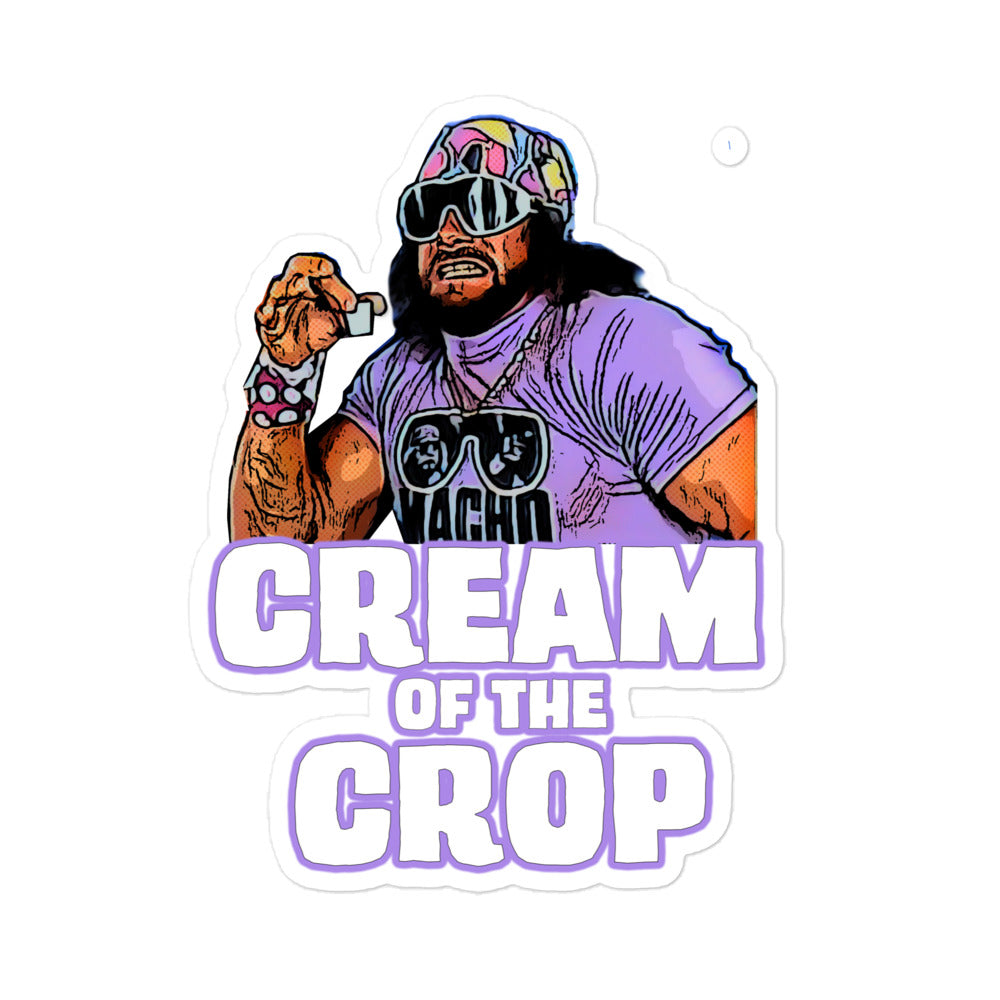 Cream Of The Crop Macho Man Sticker