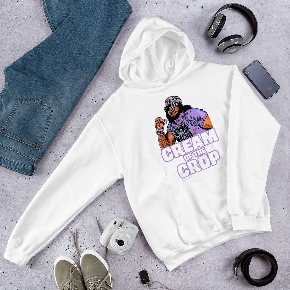 Cream of the Crop Macho Man Hoodie - Elevate Your Style with the Ultimate Macho Look! - thenightmareinc