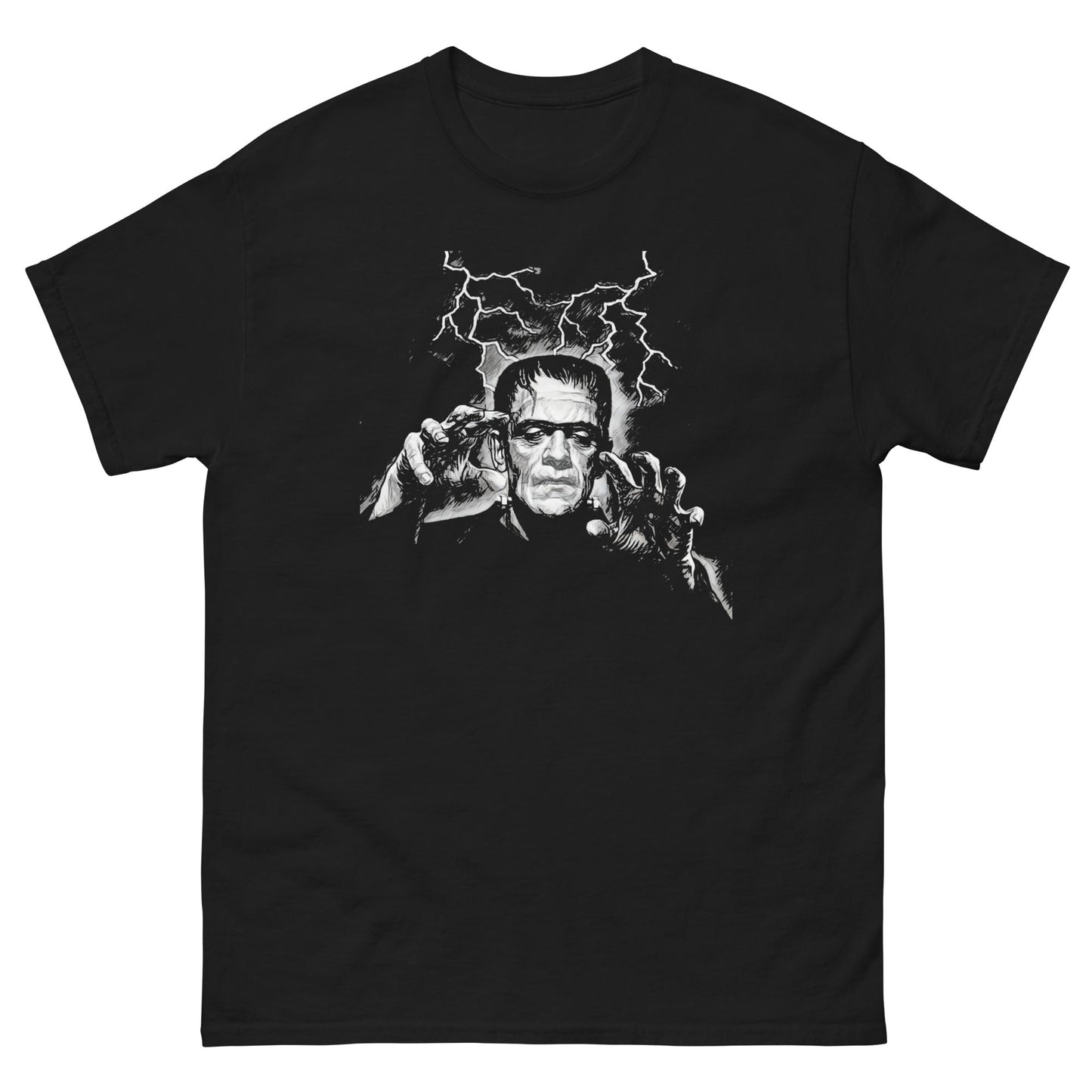 Classic Frankenstein 60s T-Shirt - thenightmareinc