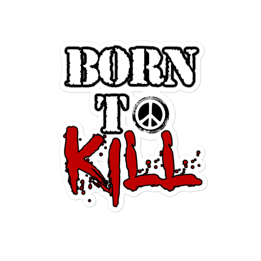 Full Metal Jacket Born to Kill Stickers