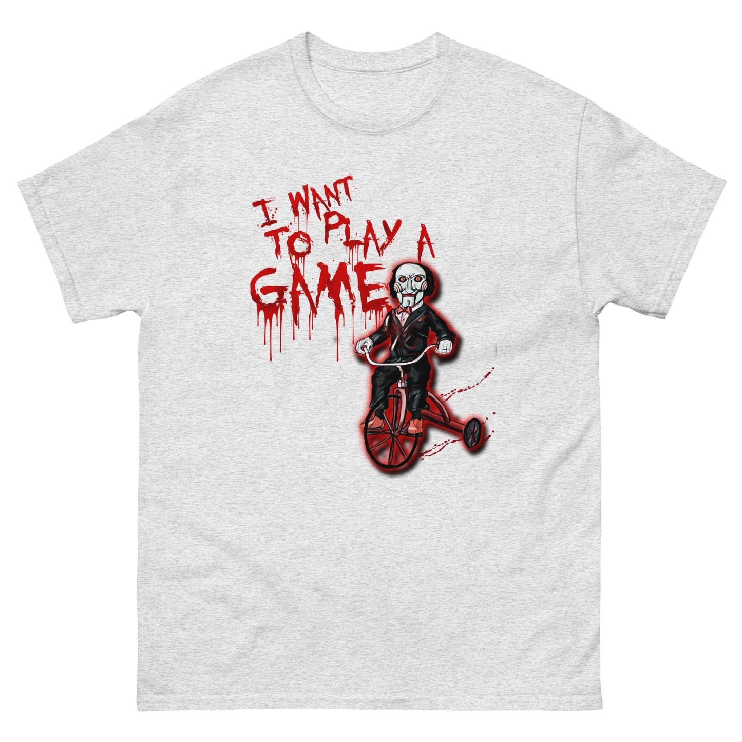 Let's Play a Game: Saw Movie 70s Tee - thenightmareinc