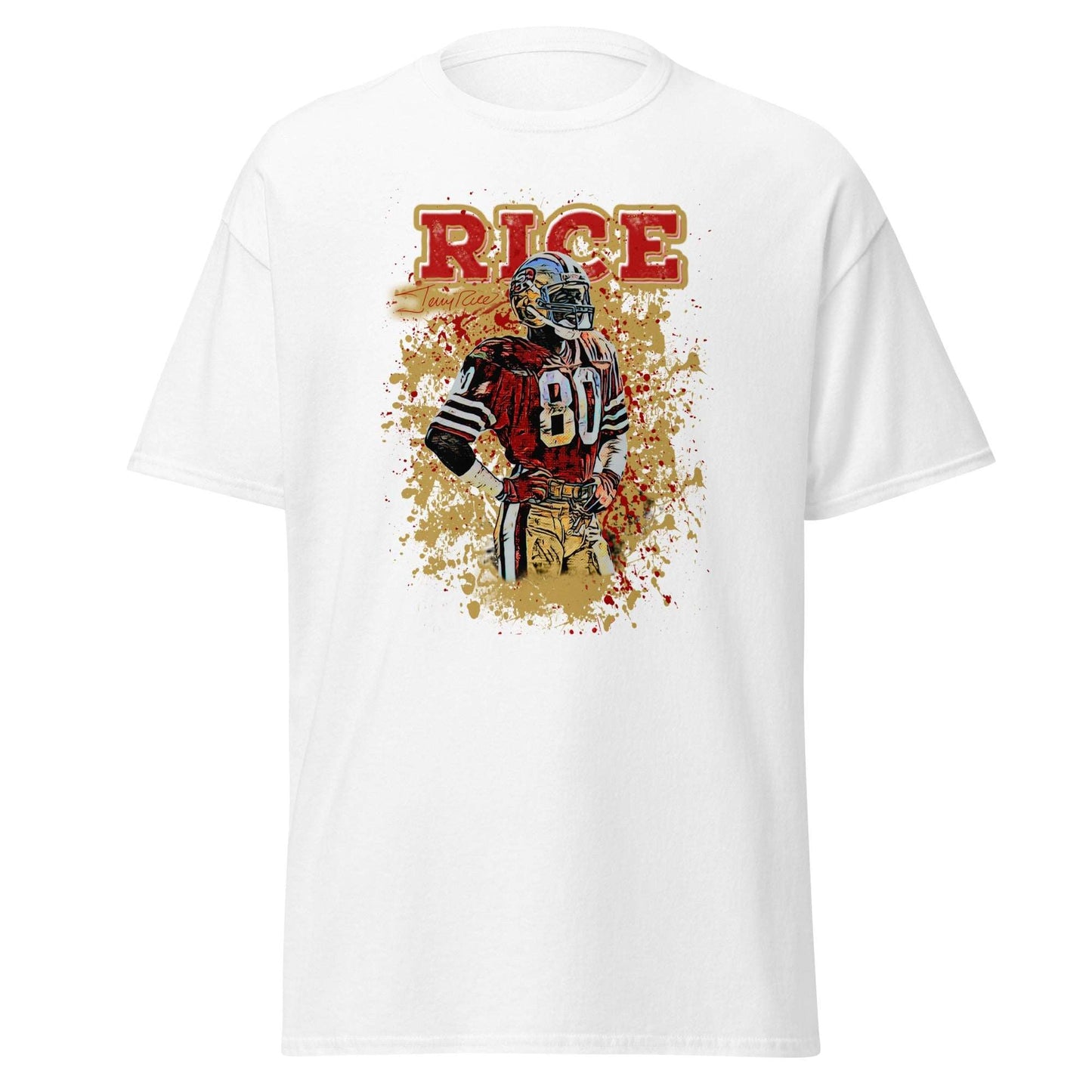 Jerry Rice Classic Tee - 49ers Football Hall of Famer Shirt - thenightmareinc