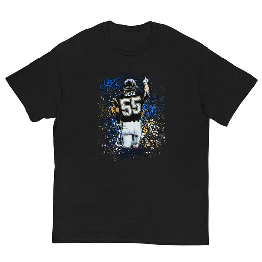 Junior Seau Chargers Football 90s Classic Tee - Sports Fan Shirt - thenightmareinc