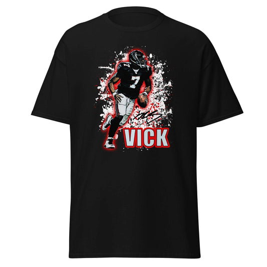 Michael Vick Classic Tee - Falcons Football Icon Shirt - thenightmareinc