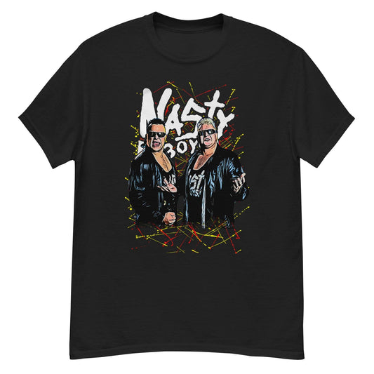 Nasty Boys T-Shirt - Tag Team Wrestling 90s Tee - thenightmareinc