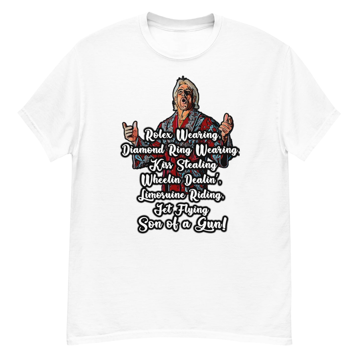 Ric Flair 80s Wrestling Tee - Classic Wrestling T-Shirt - thenightmareinc