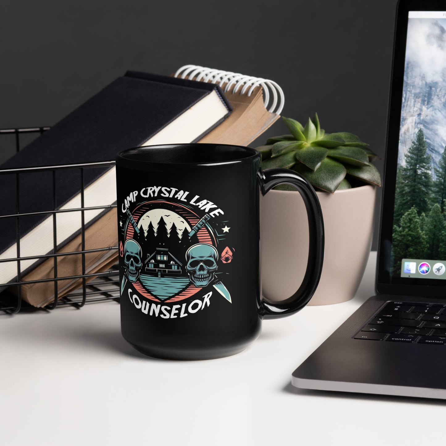 Camp Crystal Lake Counselor Mug - Sip Safely, Survive the Horror