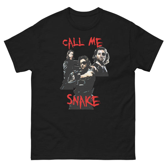 Call Me Snake: Snake Plissken Escape from NY Tee - thenightmareinc