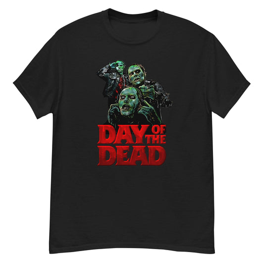 Day of the Dead T-Shirt - 80s Horror Zombie Tee - thenightmareinc