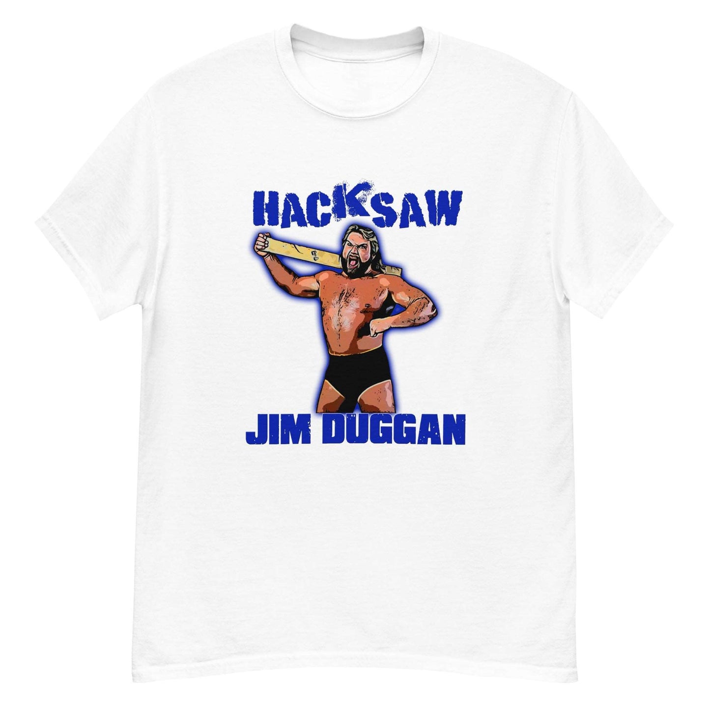 Hacksaw Jim Duggan T-Shirt - Iconic Wrestling 80s Tee - thenightmareinc