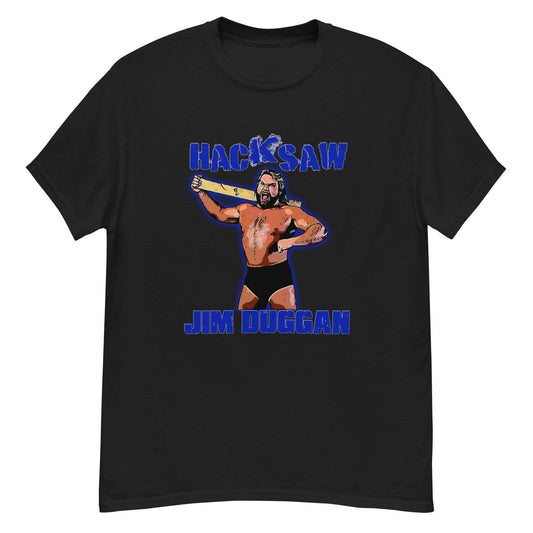 Hacksaw Jim Duggan T-Shirt - Iconic Wrestling 80s Tee - thenightmareinc