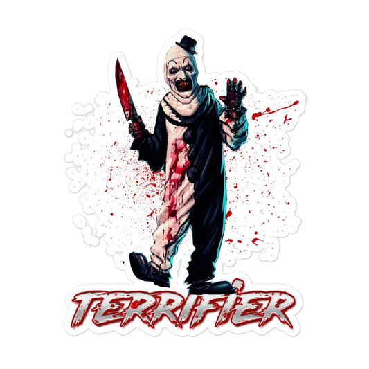 Terrifier Movie Art The Clown Sticker
