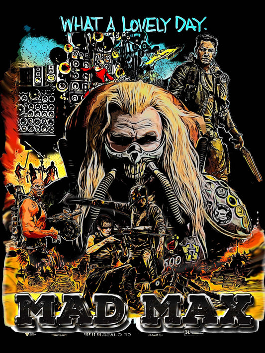 Fury Road Fanatic's Blanket - Mad Max Design - thenightmareinc