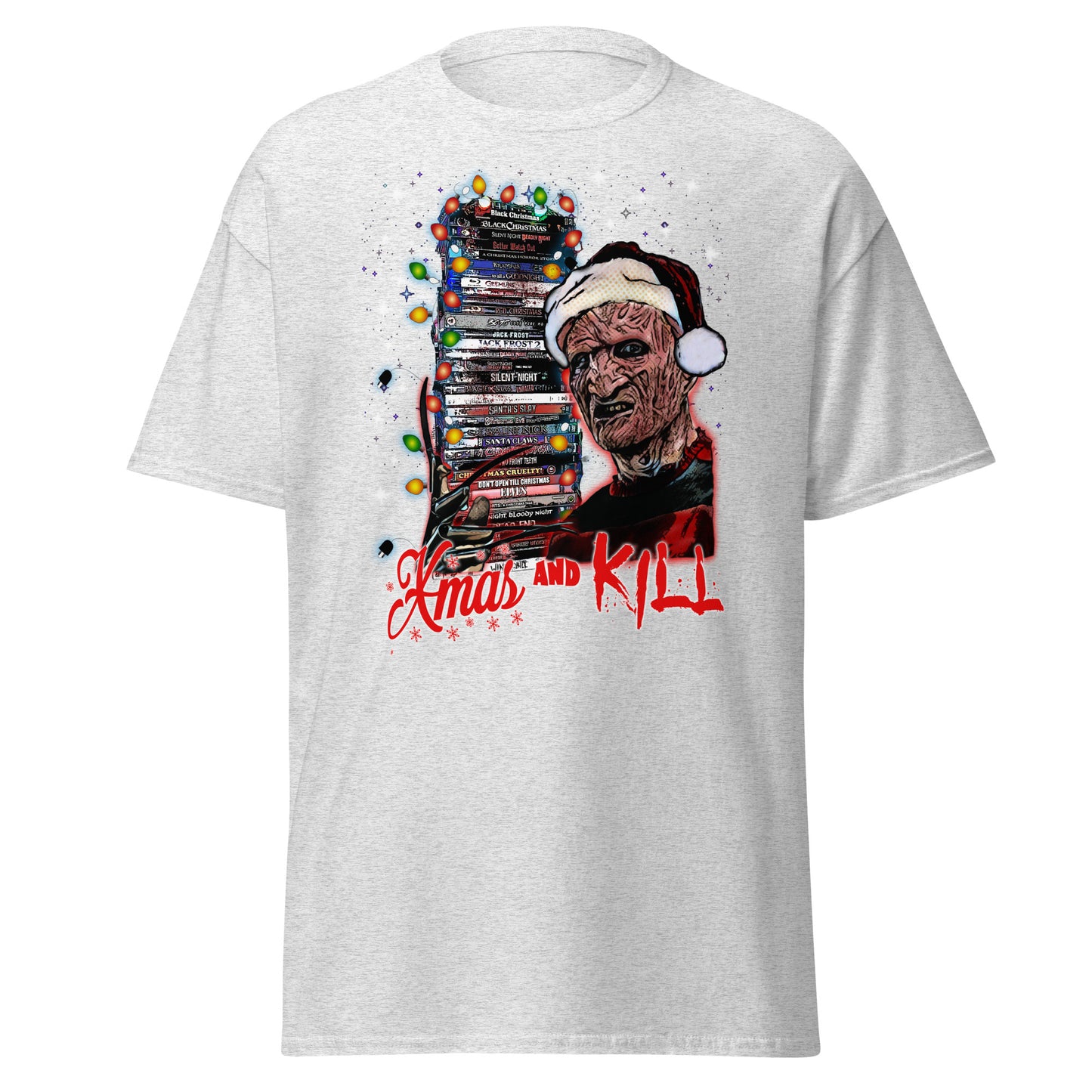 Xmas and Kill - Freddy Krueger Xmas T-Shirt"