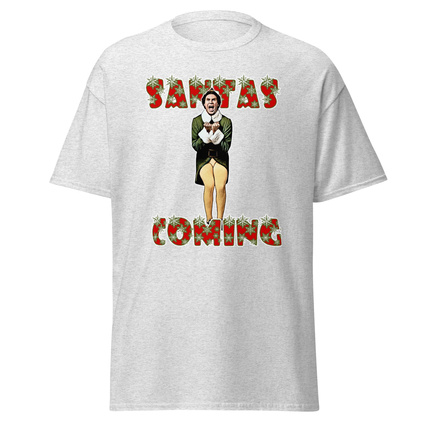 Buddy the Elf - Santa's Coming T-Shirt - Spreading Holiday Excitement