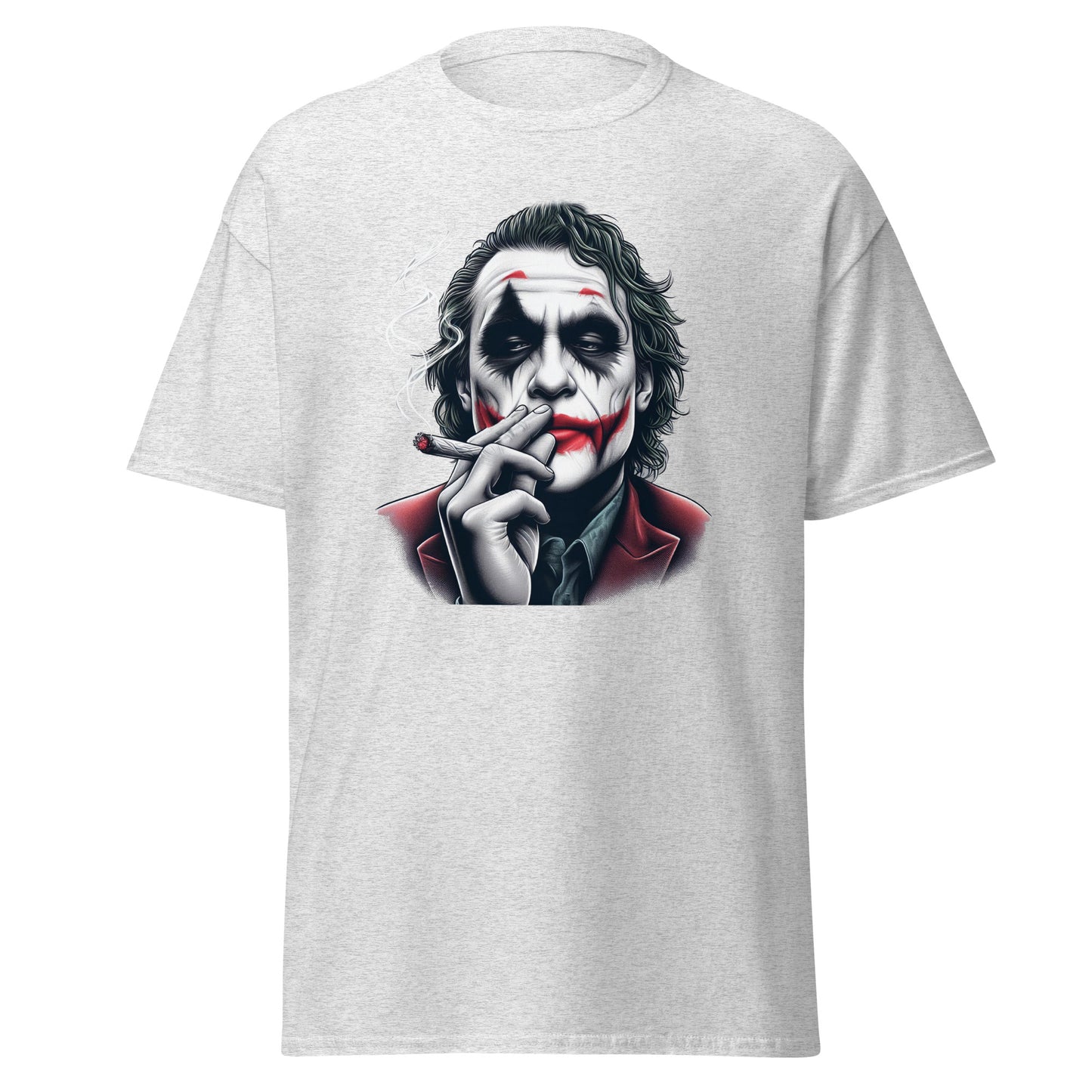Smoking Joker T-Shirt - Embrace the Enigmatic Elegance