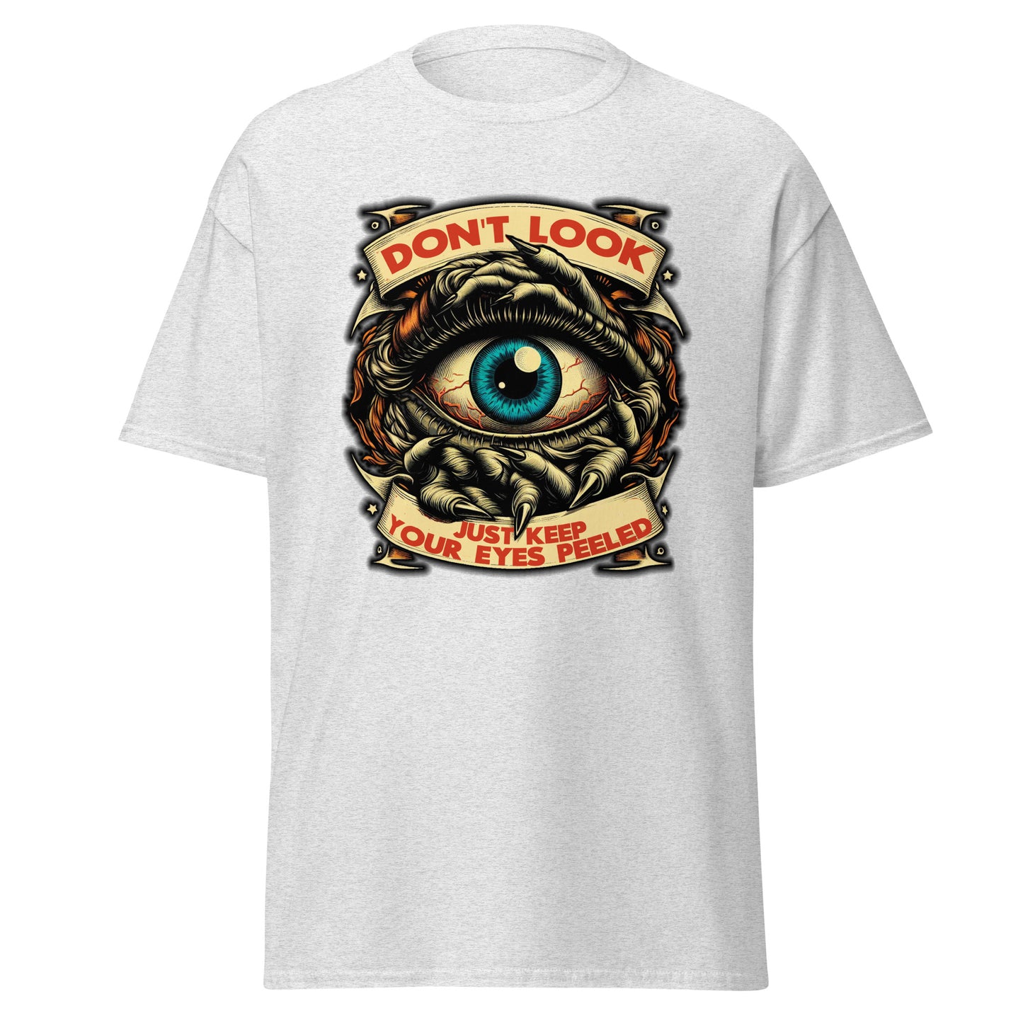 Keep Your Eyes Peeled T-Shirt - Stay Alert in Style
