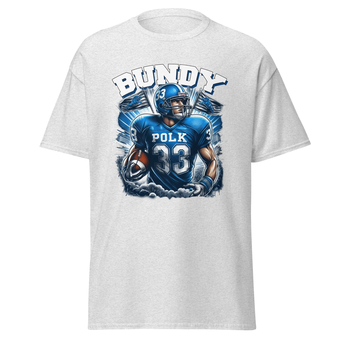 Al Bundy Polk High Football T-Shirt - Heather Grey