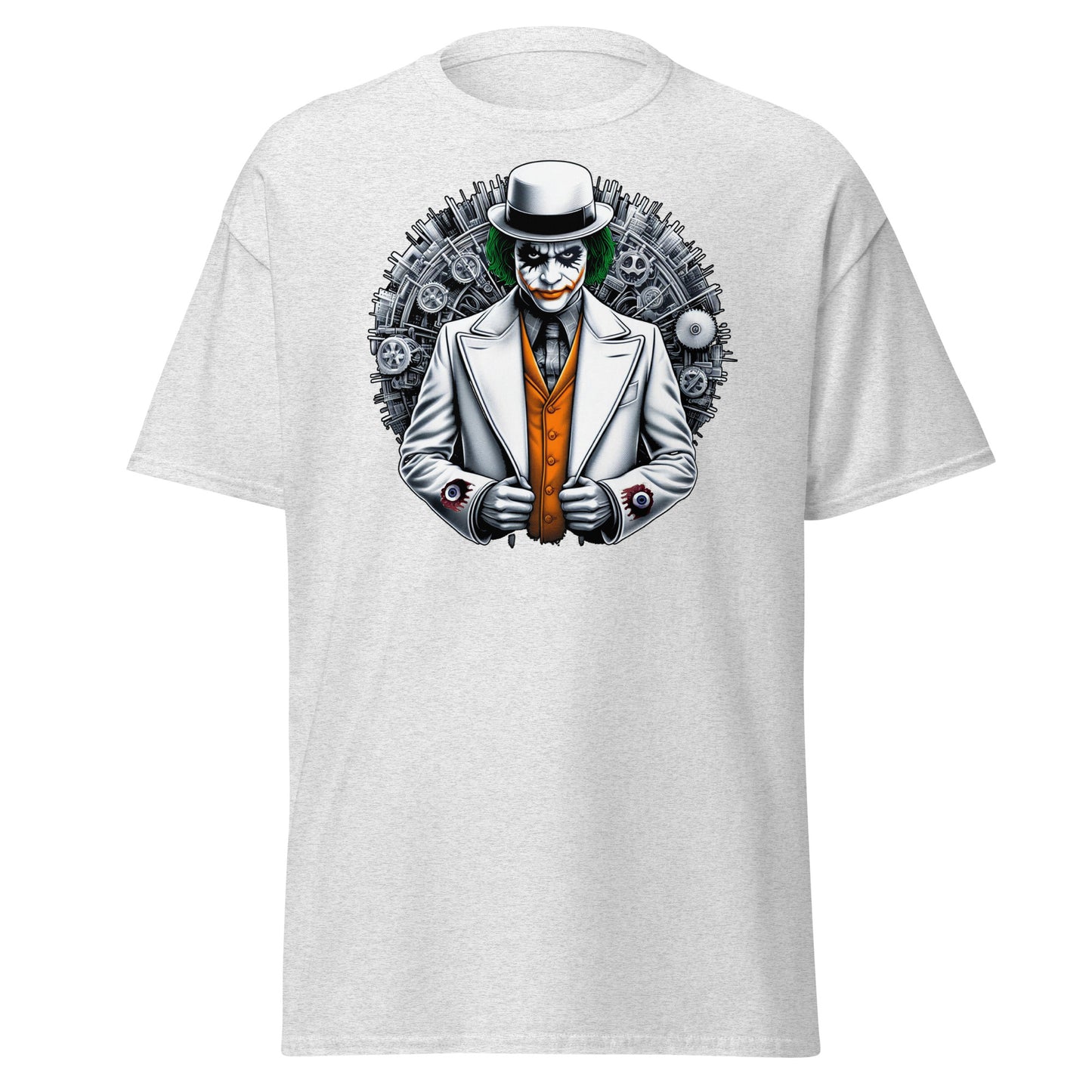 A Clockwork Chaos: Joker's Orange Revolution T-Shirt