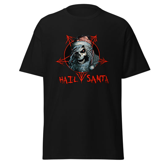 Hail Santa T-Shirt - A Darkly Festive Salute
