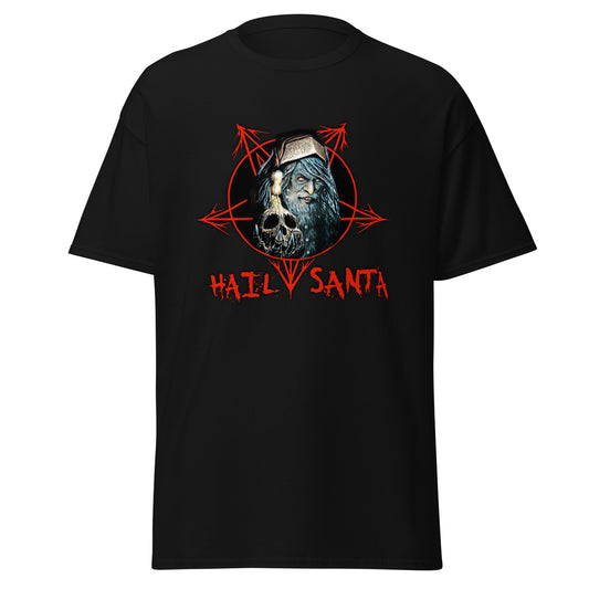 Hail Santa T-Shirt - A Darkly Festive Greeting