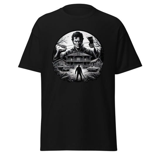 Ash Williams Evil Dead T-Shirt - Unleash the Chainsaw Hero