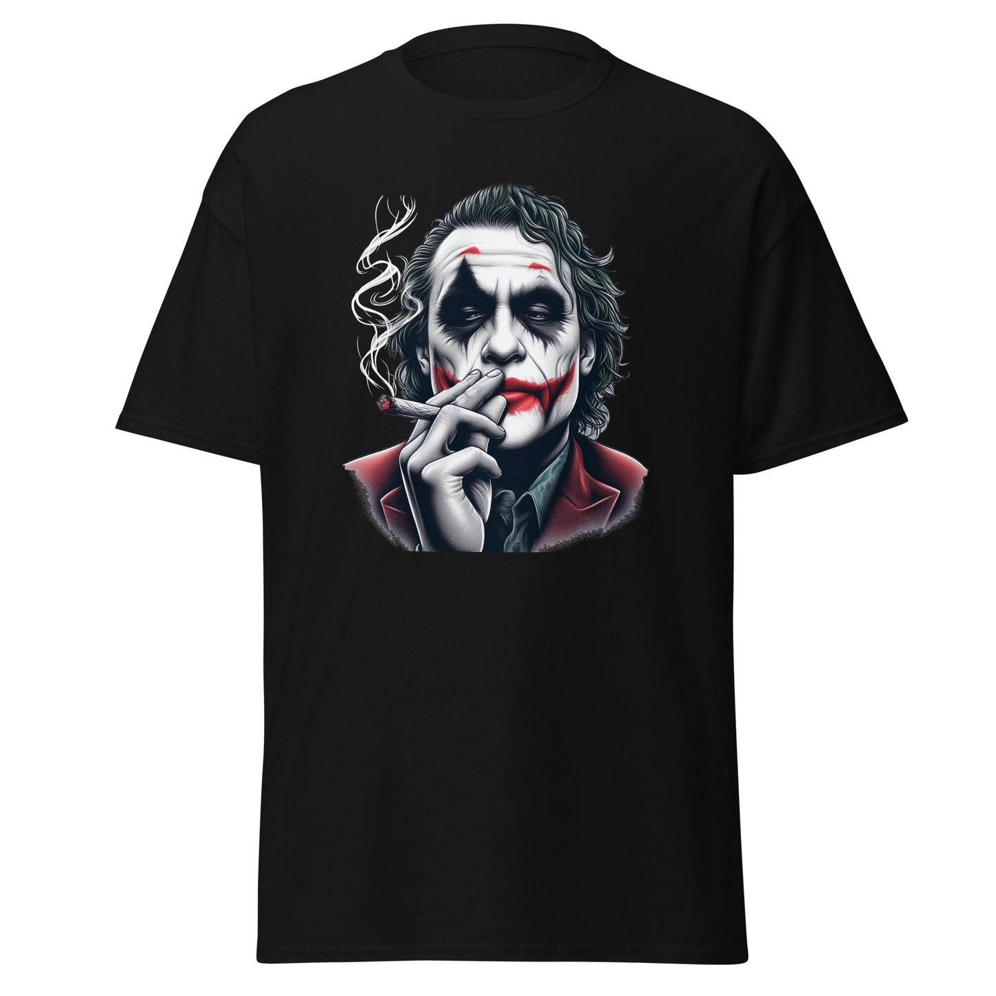 Smoking Joker T-Shirt - Embrace the Enigmatic Elegance