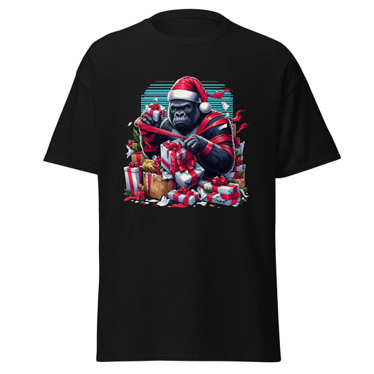 Gorilla Wrapping Christmas Gifts - Unleash the Wild Festive Fun