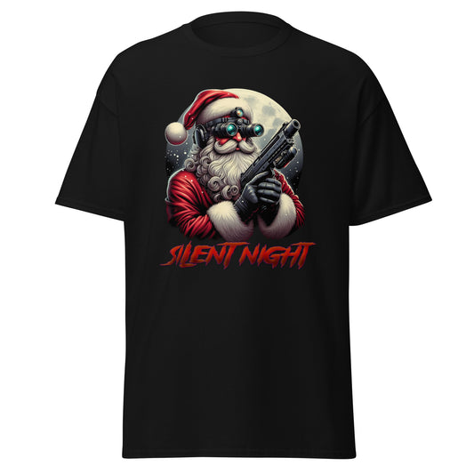 Embrace Tranquility with Our Silent Night T-Shirt - Stylish and Serene Apparel