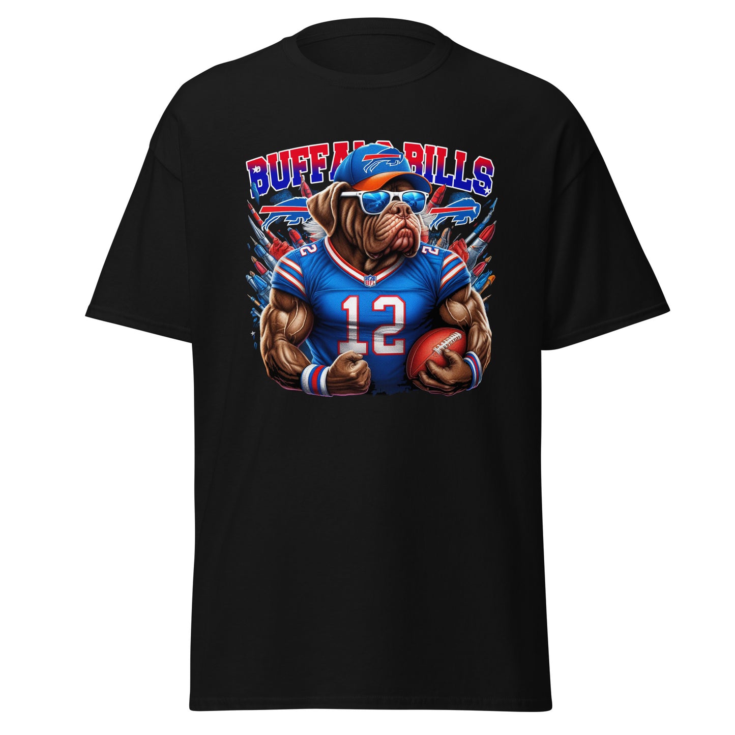 Unleash the Spirit of the Buffalo Bills with Our Big Dog T-Shirt