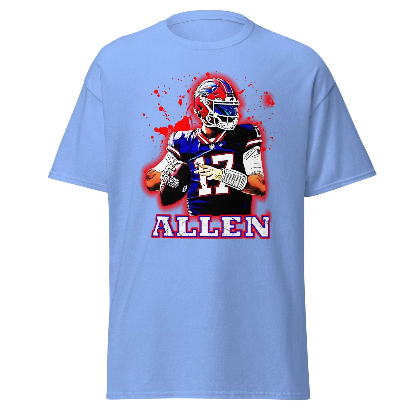 Josh Allen Football Phenomenon T-Shirt - Celebrate the Arm & Heart - thenightmareinc