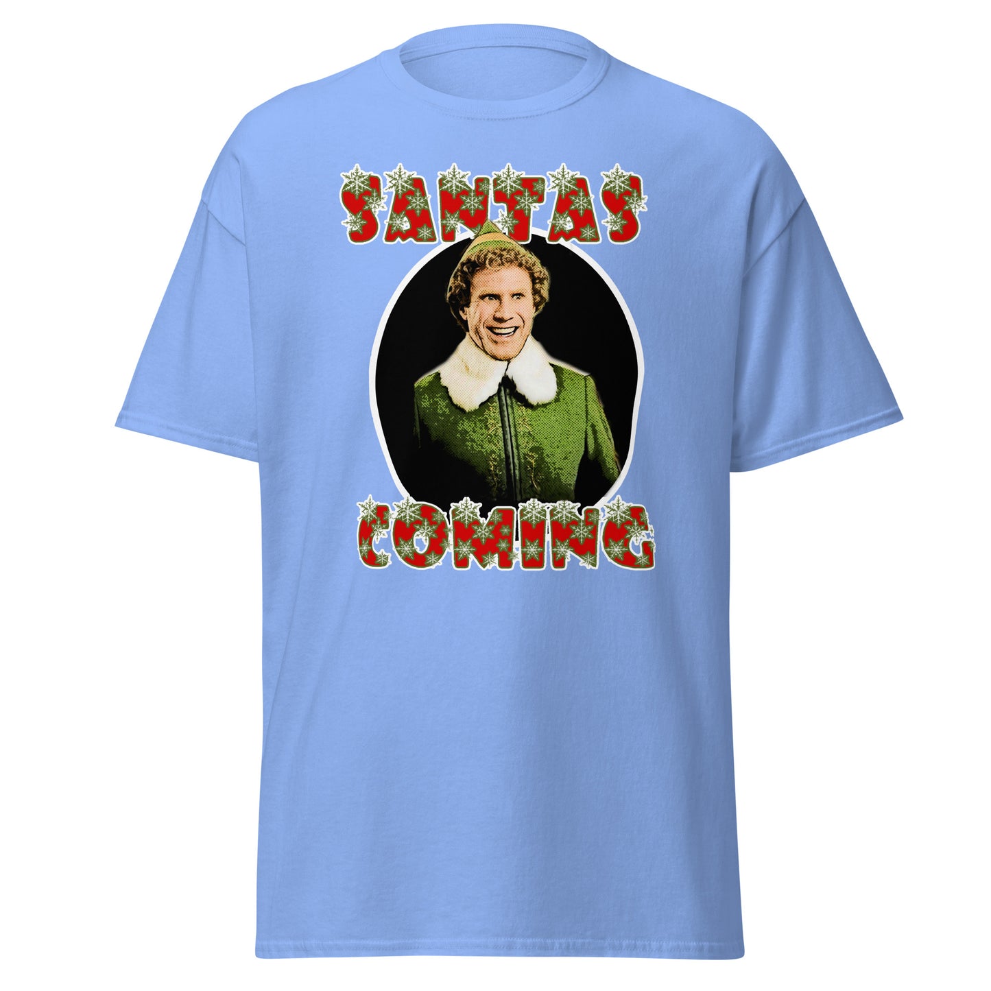 Buddy the Elf - Santa's Coming T-Shirt - Spreading Christmas Cheer