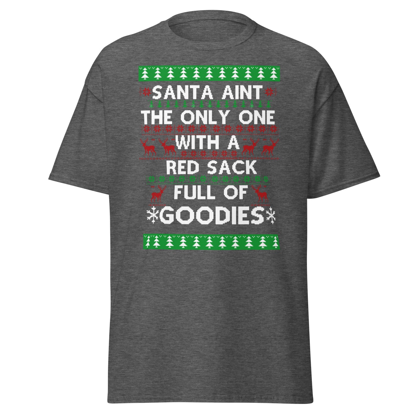 Santa's Sack Comedy T-Shirt - Holiday Laughter Guaranteed"