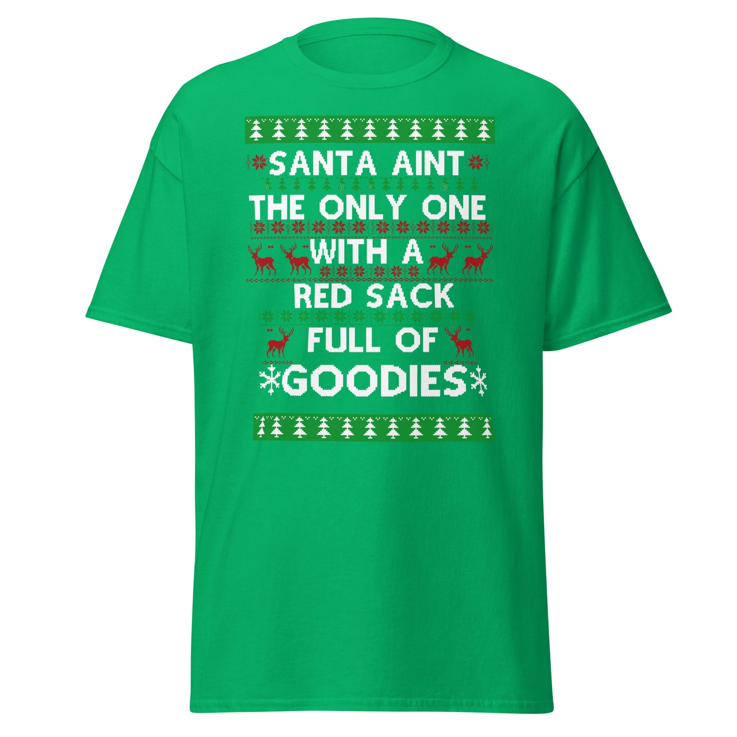 Santa's Sack Comedy T-Shirt - Holiday Laughter Guaranteed"