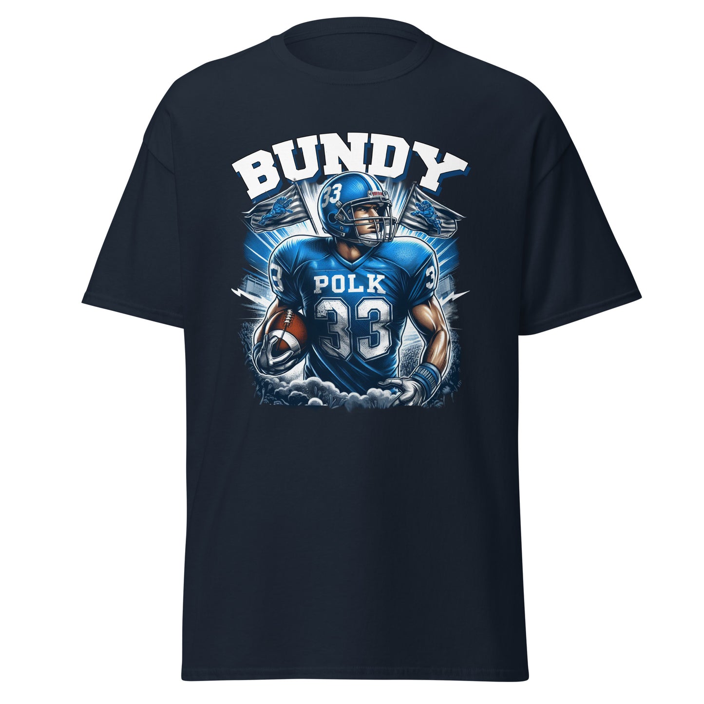Al Bundy Polk High Football T-Shirt - Navy