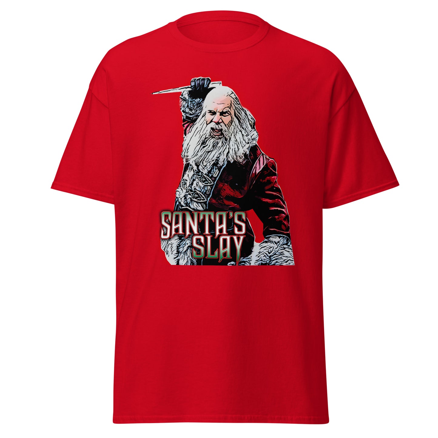 Santa's Slay T-Shirt - A Twisted Holiday Surprise