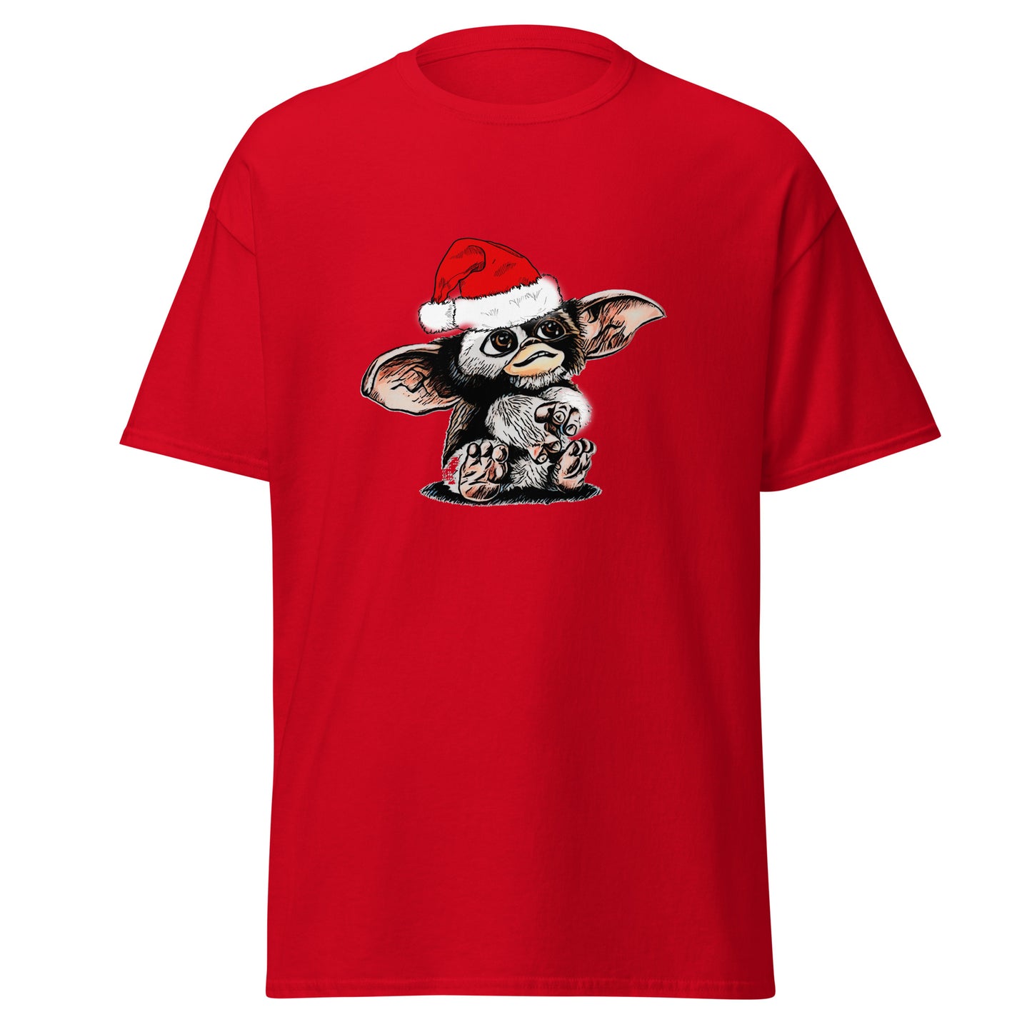 Gizmo Christmas T-Shirt - Adorable Festive Fantasy