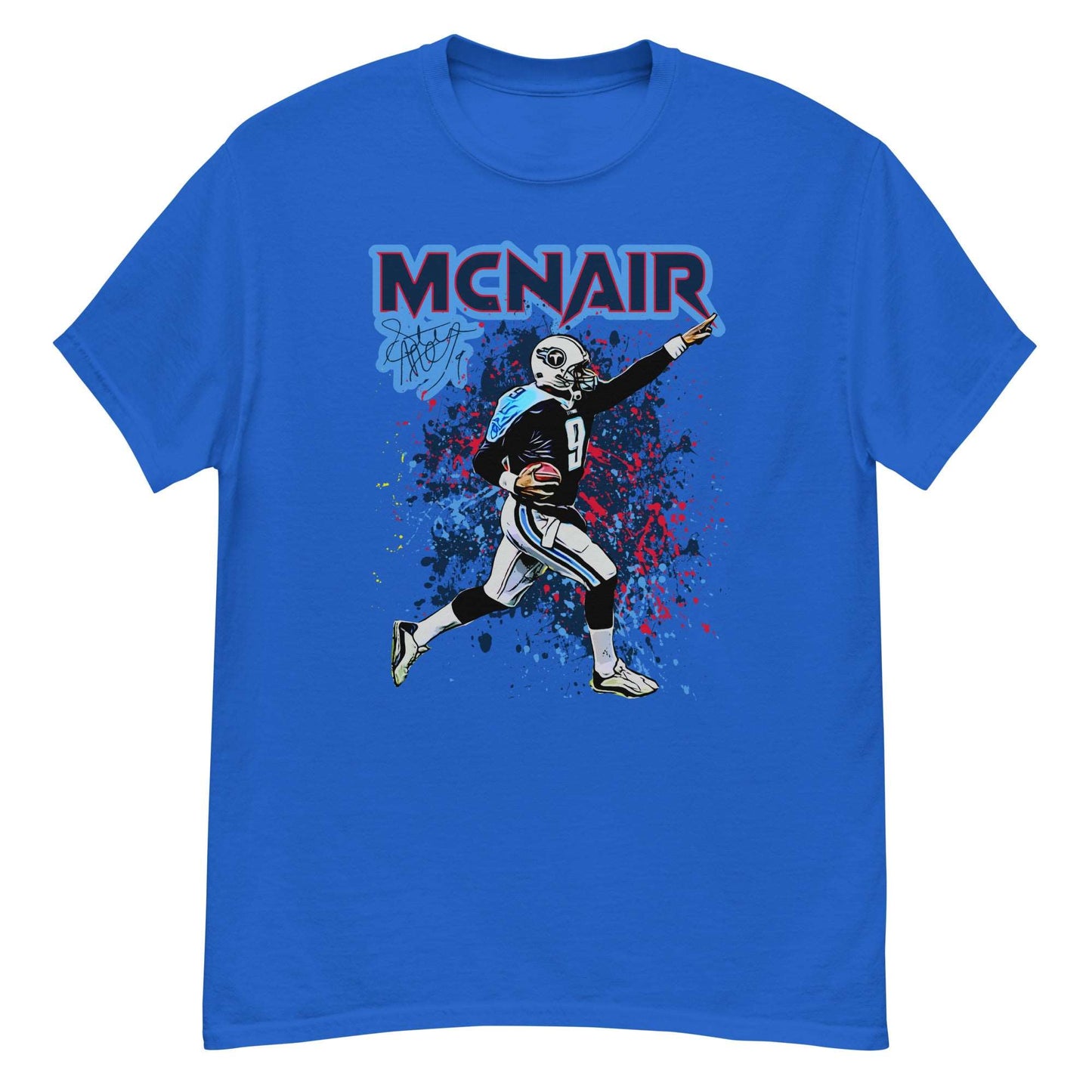 Steve McNair NFL Tribute T-Shirt - thenightmareinc